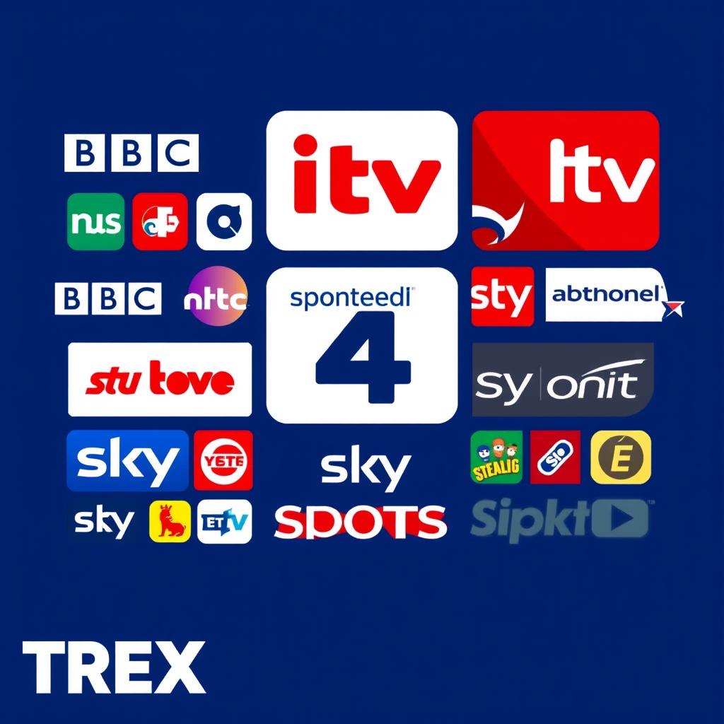 Premium UK channels available through Trex IPTV service