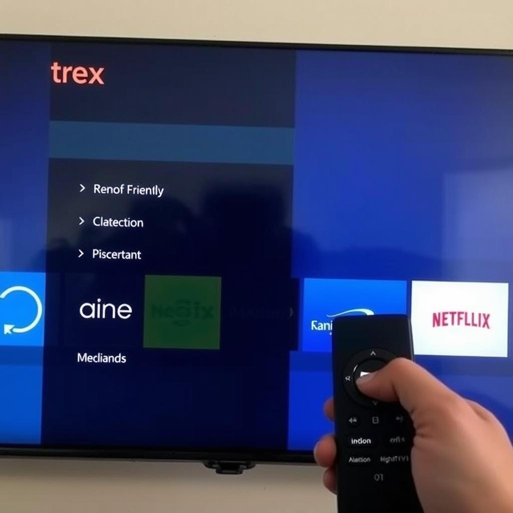 Trex IPTV FIRESTICK app on Amazon Fire TV