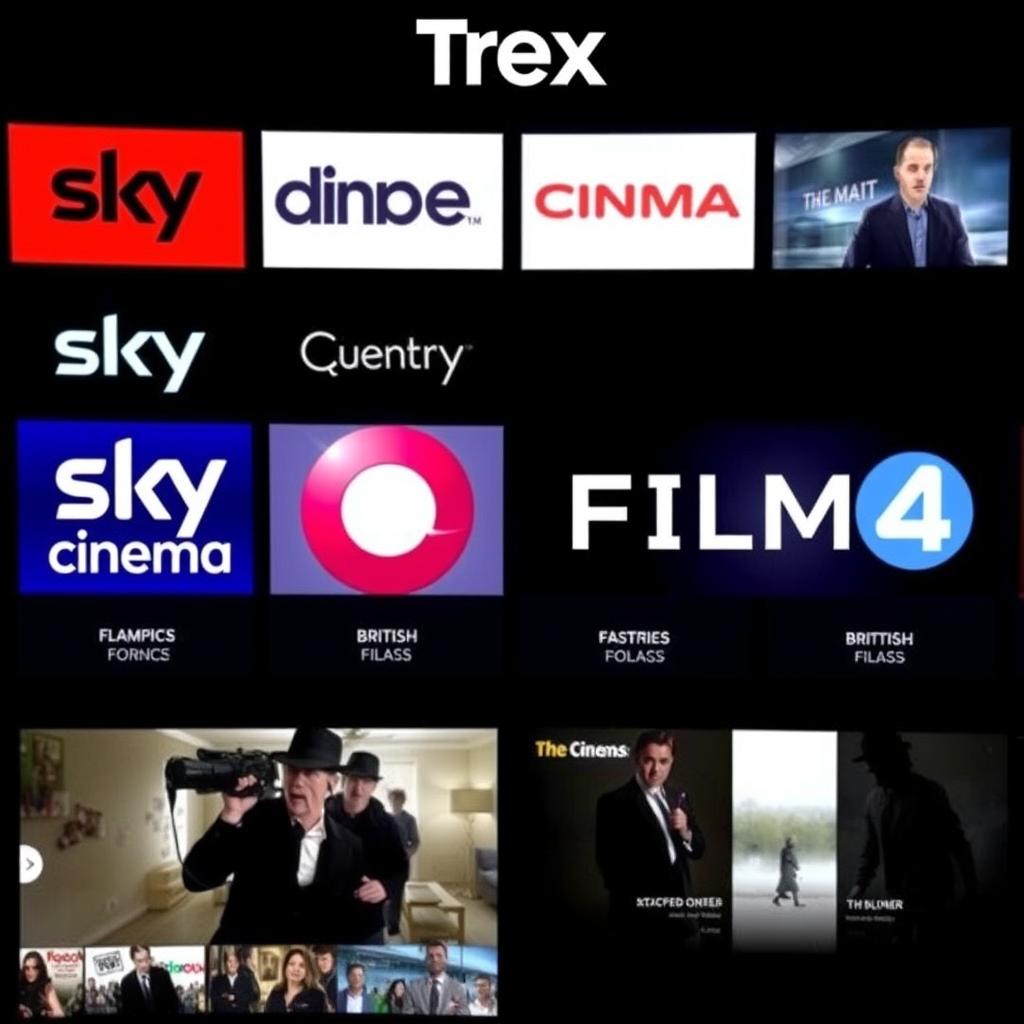 Trex IPTV UK movies and entertainment