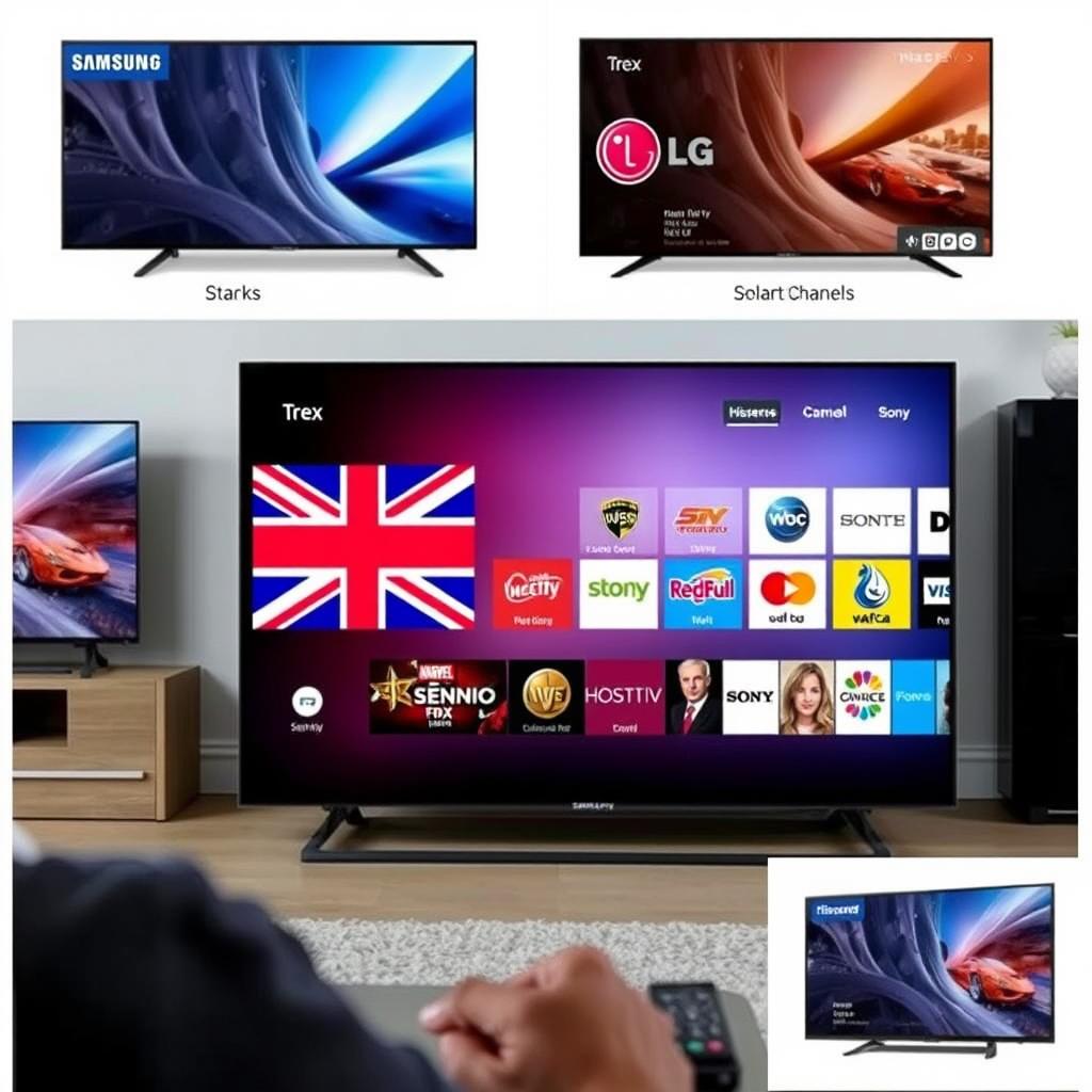 Trex IPTV on Smart TVs