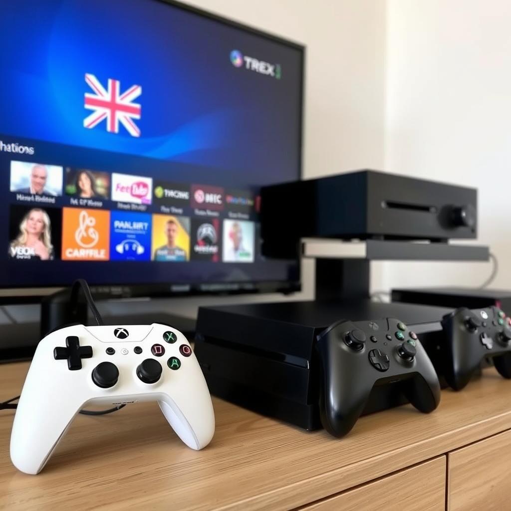 Trex IPTV on gaming consoles