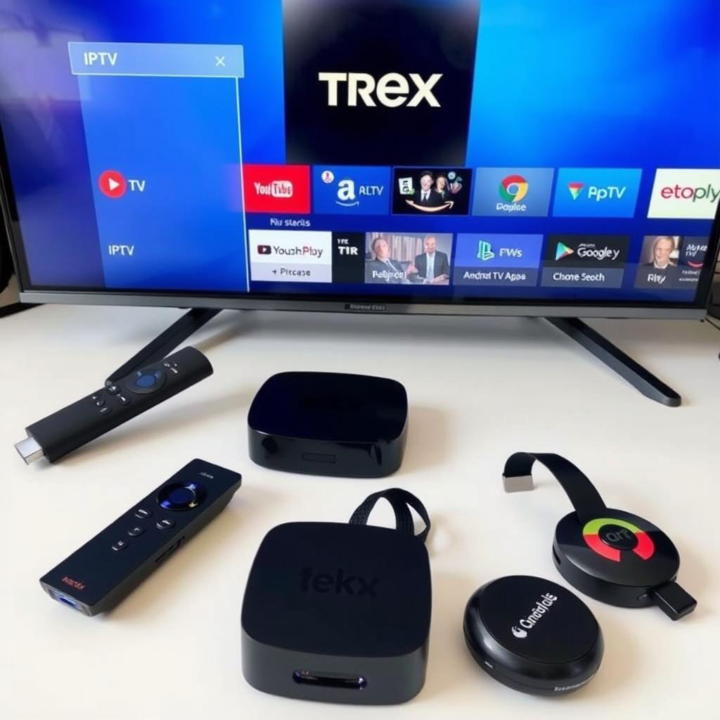 Trex IPTV on streaming devices